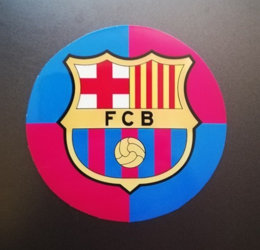 Zdjęcie oferty: Naklejka F. C BARCELONA 