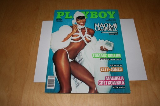 Zdjęcie oferty: Playboy 12/1999  Naomi Campbell Gollob Zeta-Jones