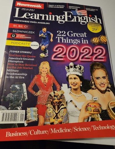 Zdjęcie oferty: Learning English Newsweek 1/2022