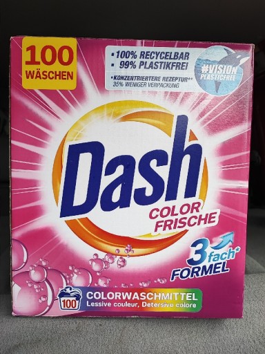 Zdjęcie oferty: Proszek do prania Dash Color Frische 6kg z Niemiec