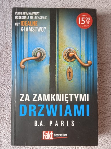 Zdjęcie oferty: Za zamkniętymi drzwiami - Paris