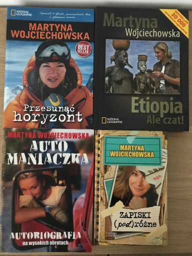 Zdjęcie oferty: Zestaw 4 książek Martyna Wojciechowska