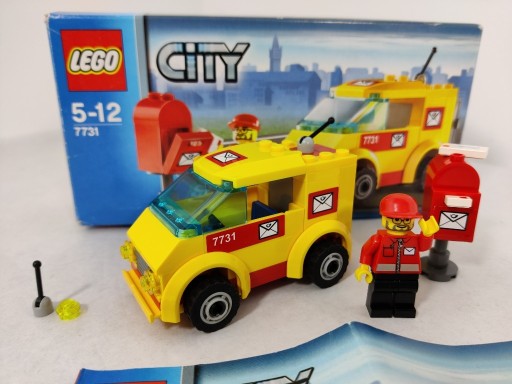 Zdjęcie oferty: LEGO 7731 City - Furgonetka pocztowa 2008r.