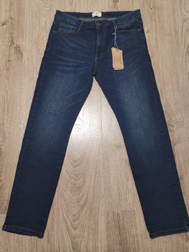 Zdjęcie oferty: Spodnie męskie jeans dżins M17 skinny fit 36/34