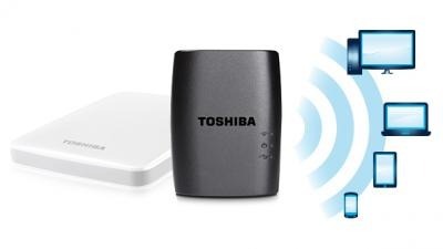 Zdjęcie oferty: Toshiba STOR.E WIRELESS ADAPTER WiFi do dysku USB