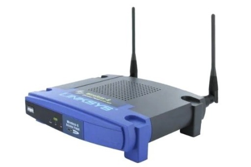 Zdjęcie oferty: Access Point Linksys WAP54G ver: 3.1 dwie anteny