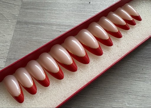 Zdjęcie oferty: Ręcznie malowane sztuczne paznokcie,press on nails