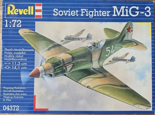 Zdjęcie oferty: MiG-3 firmy Revell 04372