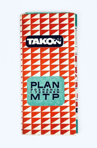 Zdjęcie oferty: Plan Targów Poznańskich TAKON 1974 r.