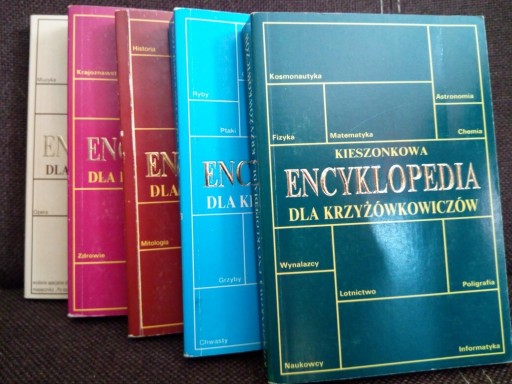 Zdjęcie oferty: Encyklopedia dla krzyżówkowiczów