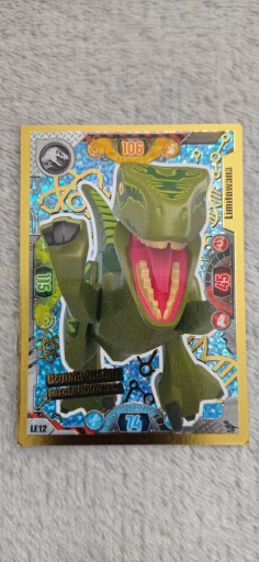 Zdjęcie oferty: Karta LEGO Jurasic World Głodna Charlie LE12