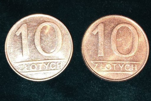 Zdjęcie oferty: 10 złotych 1987 ,1988 