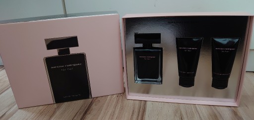 Zdjęcie oferty: NARCISO RODRIGUEZ FOR HER EDT 50ML + BALSAM + ŻEL