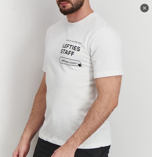Zdjęcie oferty: T-shirt męski okrągły dekolt LEFITES STAFF M 
