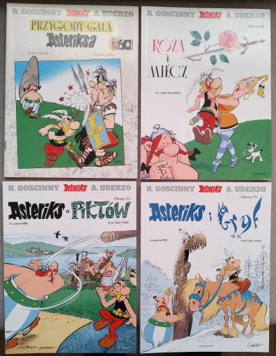 Zdjęcie oferty: Asteriks tom 1, 29, 35, 39