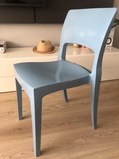 Zdjęcie oferty: Włoskie disignerskie krzesło Isy Chair niebieskie 