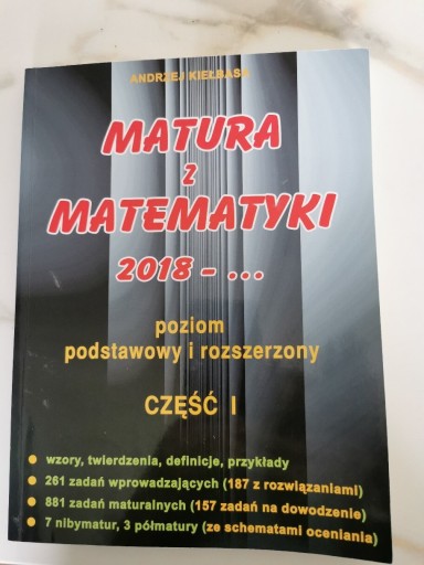 Zdjęcie oferty: Matura z matematyki 2018 -....poz.podst i rozsz. 