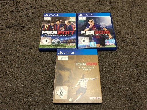 Zdjęcie oferty: Zestaw PES 17 18 19 2017 2018 2019 ENG PS3