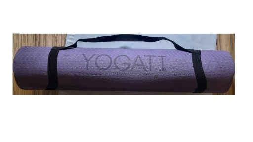 Zdjęcie oferty: Mata pianka do yogi jogi fioletowo-różowa
