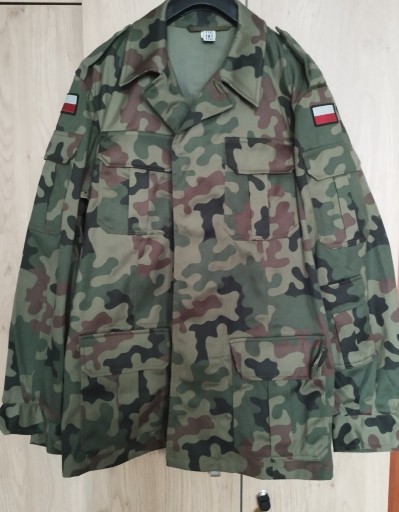 Zdjęcie oferty: Mundur Wojskowy Spodnie Bluza Szelki MON Oryginał