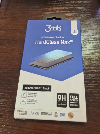 Zdjęcie oferty: Szkło Hartowane 3MK HardGlass Max Huawei P40 Pro