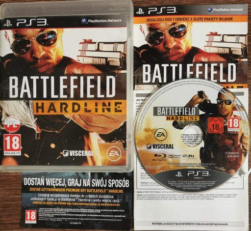 Zdjęcie oferty: Battlefield Hardline na PS3. Komplet po Polsku. 