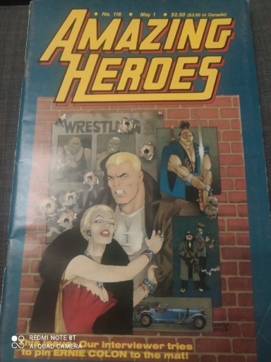 Zdjęcie oferty: Komiks Amazing Heroes number 116  1987