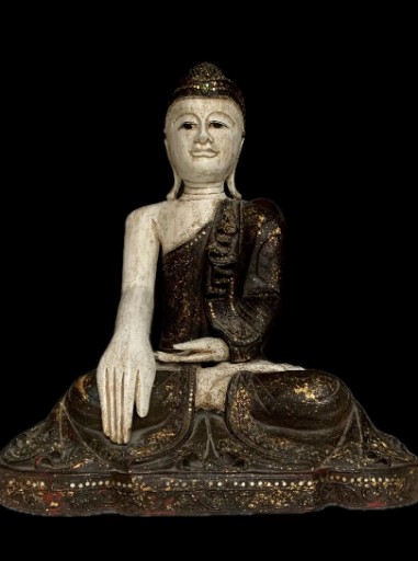 Zdjęcie oferty: Duża figurka- Budda  XIXw. / 62 cm