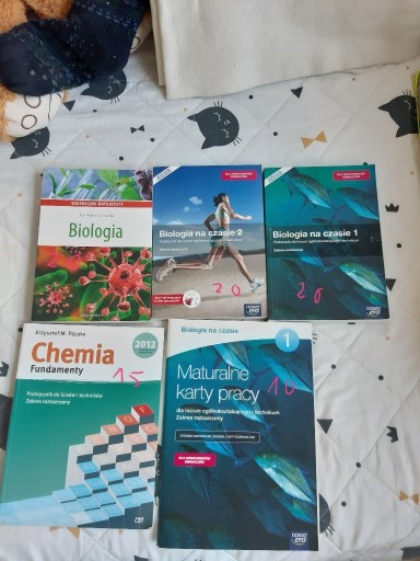 Zdjęcie oferty: Ksiazki biologia i chemia liceum