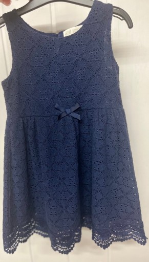 Zdjęcie oferty:  Sukienka H&M koronka , roz. 98-104, stan b. dobry