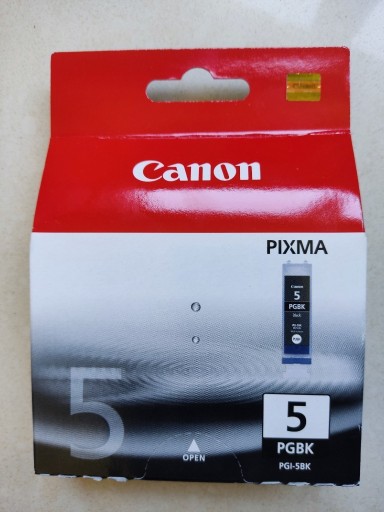 Zdjęcie oferty: Tusz do drukarki Canon Pixma PGI-5BK