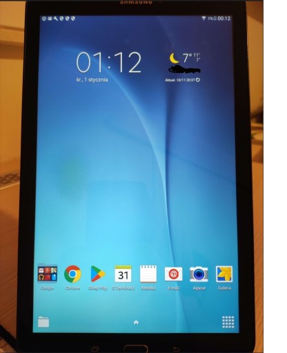 Zdjęcie oferty: Samsung Tablet GALAXY Tab E 9.6 3G 8GB CZARNY