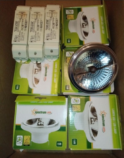 Zdjęcie oferty: Zestaw 6 lamp LED +3 transformatory