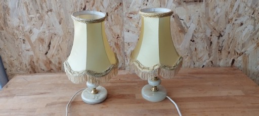Zdjęcie oferty: Vintage zestaw dwóch lamp stołowych 