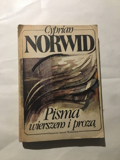 Zdjęcie oferty: PISMA WIERSZEM I PROZĄ, Cyprian Norwid