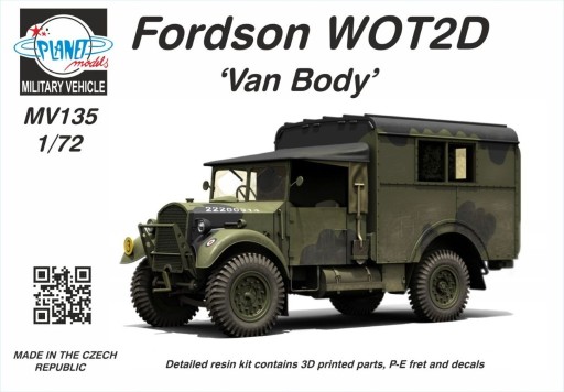 Zdjęcie oferty: Fordson WOT2D - Planet Models MV135