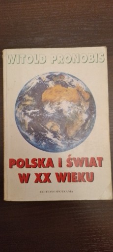 Zdjęcie oferty:  Książka Polska i świat w XX wieku.