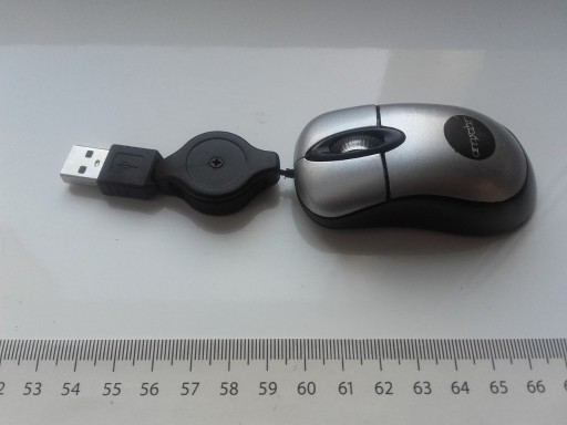 Zdjęcie oferty: Mini myszka USB amxahr, sensor optyczny, podświetl