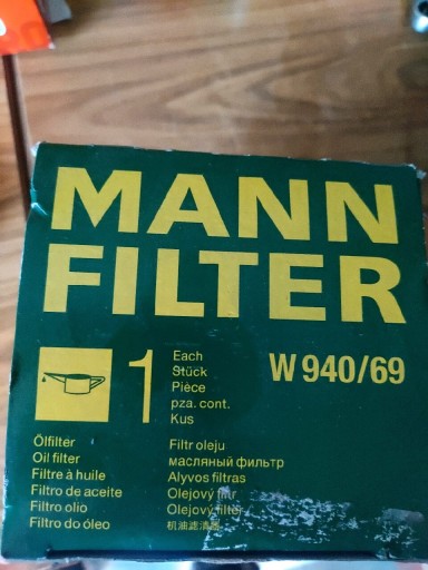 Zdjęcie oferty: Filtr oleju Mann Filter