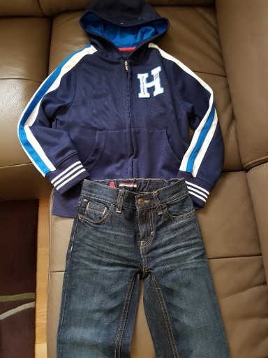 Zdjęcie oferty: Spodnie i bluza z kapturem Tommy Hilfiger 6lat USA