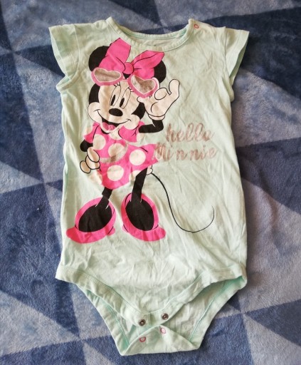 Zdjęcie oferty: Body krótki rękaw myszka Mickey Disney r. 98