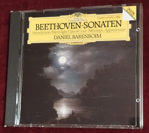 Zdjęcie oferty: CD *Beethoven* Sonaten 8, 14, 23 - Barenboim 