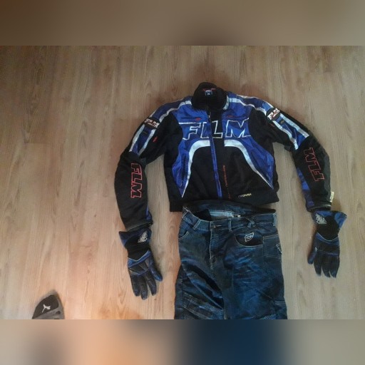 Zdjęcie oferty: Kurtka Dżinsy/Spodnie rękawiczki motocyklowe