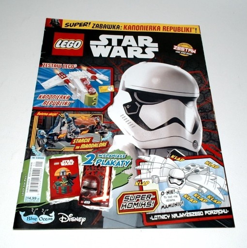 Zdjęcie oferty: Lego Star Wars - Komiks Plakaty Łamigłówki 1/2022
