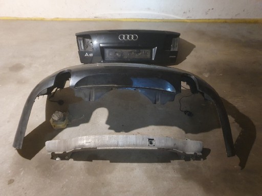 Zdjęcie oferty: Audi A8 d3 lift Zderzak tył kompletny,Klapa, belka