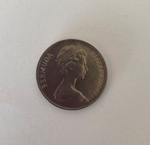 Zdjęcie oferty: Stara moneta BERMUDA ELIZABETH II 1984