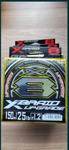 Zdjęcie oferty: YGK X-Braid Upgrade PE X8 #1.2 25lb 150m