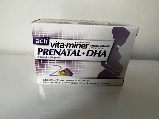 Zdjęcie oferty: Vita-miner  PRENATAL+DHA