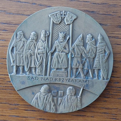 Zdjęcie oferty: Medal Sąd nad Krzyżakami Inowrocław 1985 unikat