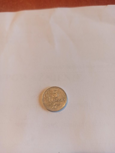 Zdjęcie oferty: 5 groszy 1961 bzm moneta